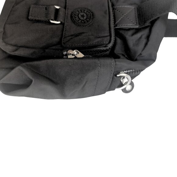brand new Kipling vintage crossbody Defea Medium Handbag black - Picture 3 of 6